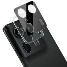 Защитное стекло на камеру IMAK Black Glass Lens для Motorola Edge 50 Ultra - Black: фото 1 из 7