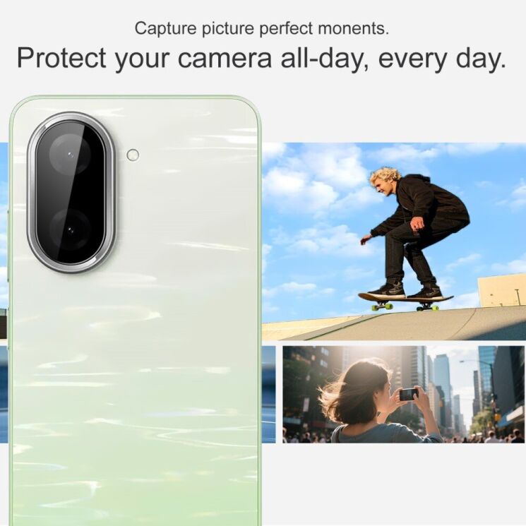 Защитное стекло на камеру IMAK Black Glass Lens для Xiaomi Redmi A5 - Black: фото 6 из 8