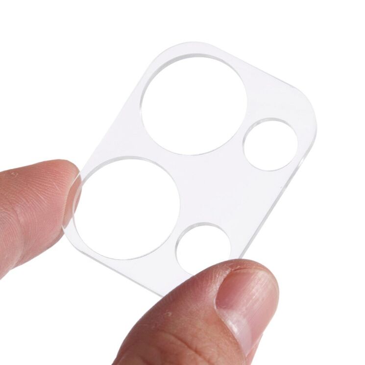 Защитное стекло на заднюю камеру Deexe Lens Protector для OPPO Reno 13 5G: фото 3 из 6