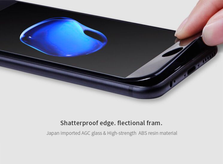 Захисне скло NILLKIN 3D AP + Pro для Apple iPhone 7 Plus / 8 Plus - Black: фото 13 з 26
