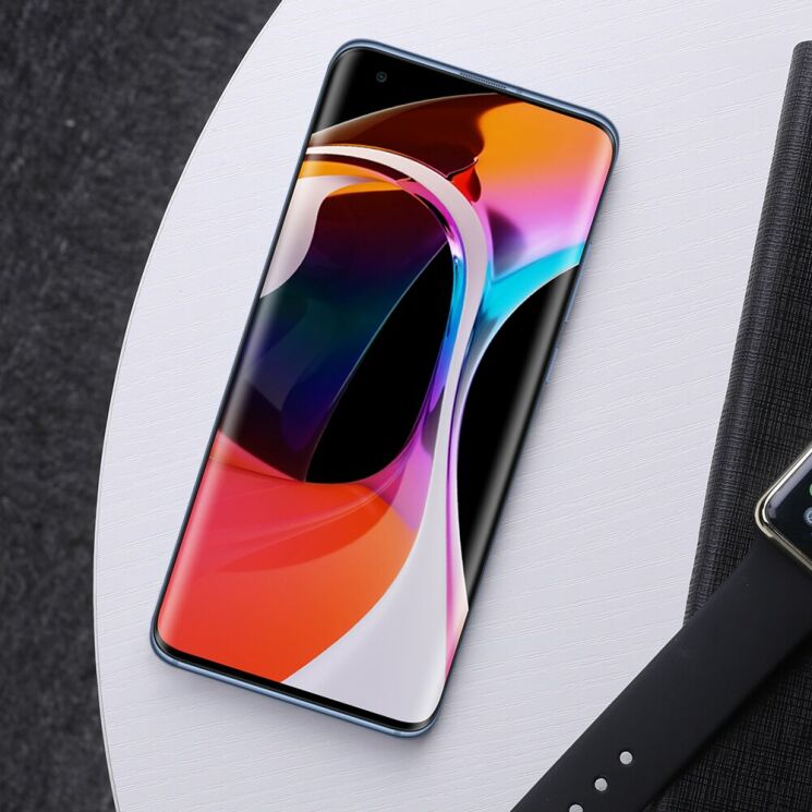 Защитное стекло NILLKIN 3D DS+MAX для Xiaomi Mi 10 / Mi 10 Pro - Black: фото 6 из 23