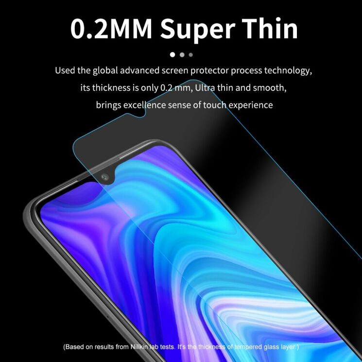 Захисне скло NILLKIN Amazing H+ Pro для Xiaomi Redmi 9 - Transparent: фото 6 з 18