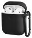 Захисний чохол 2E Pure Color Silicone (3mm) для Apple AirPods 1 / 2 - Black (204513B). Фото 1 з 3