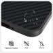 Защитный чехол ABEEL Carbon Fiber Case (FP) для Xiaomi Poco F9 Pro - Black / Red (429124BR). Фото 4 из 8