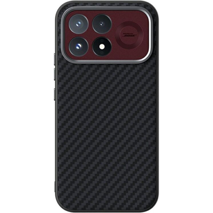 Защитный чехол ABEEL Carbon Fiber Case (FP) для Xiaomi Poco F9 Pro - Black: фото 2 из 8