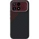 Защитный чехол ABEEL Carbon Fiber Case (FP) для Xiaomi Poco F9 Ultra - Black / Red (430108BR). Фото 2 из 9