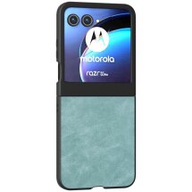 Защитный чехол ABEEL Leather Case для Motorola Razr 50 - Baby Blue: фото 1 из 6