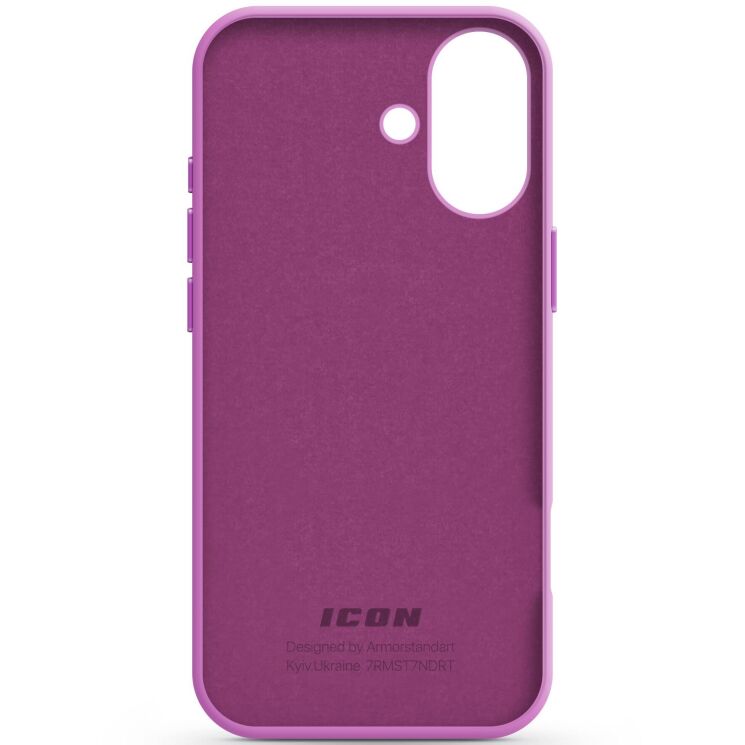 Захисний чохол ArmorStandart ICON2 Case для Apple iPhone 16 - Purple: фото 2 з 9