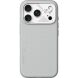 Захисний чохол AULUMU Particle Vegan Leather Case для iPhone 18 Pro / 17 Pro - Grey (423709H). Фото 1 з 7