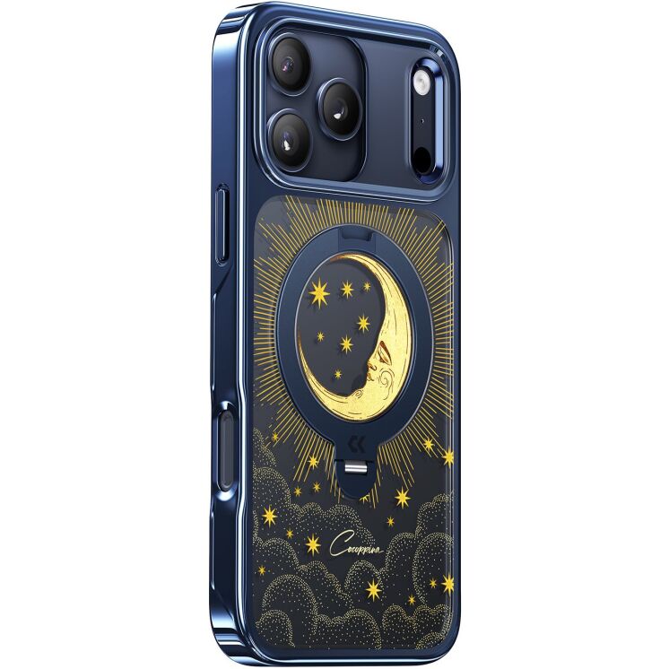 Захисний чохол CASEKOO Tarot Series для iPhone 17 Pro - Tarot Blue Moon: фото 3 з 9
