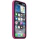 Защитный чехол Copiex Silicone Case with MagSafe для Apple iPhone 16 - Fuchsia (366420V). Фото 4 из 4