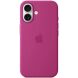 Защитный чехол Copiex Silicone Case with MagSafe для Apple iPhone 16 - Fuchsia (366420V). Фото 2 из 4