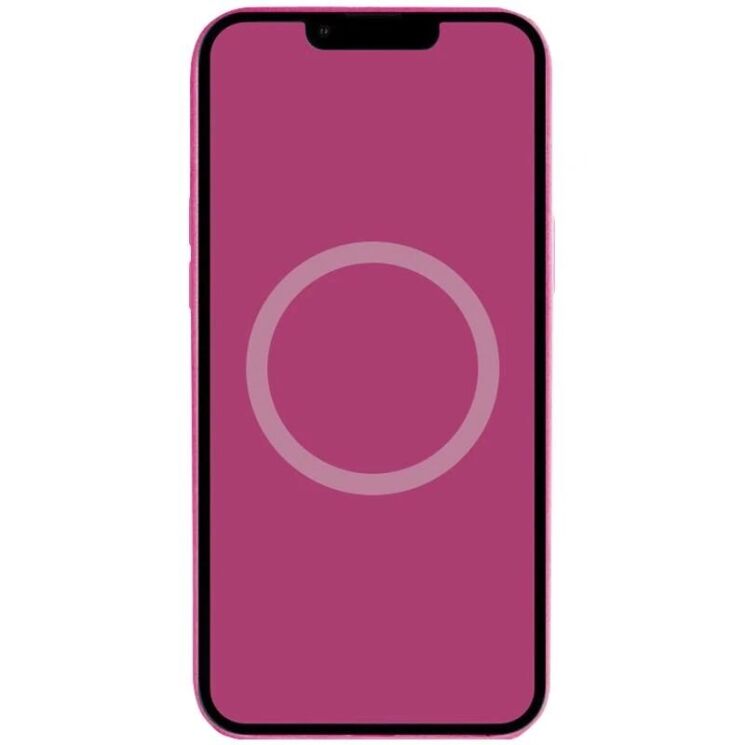 Защитный чехол Copiex Silicone Case with MagSafe для Apple iPhone 16 - Fuchsia: фото 3 из 4