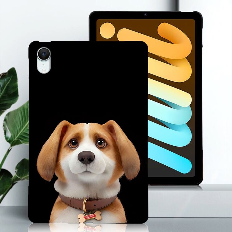 Защитный чехол Deexe Animal Series для iPad mini 8 - Harrier Beagle (224906A) Защитный чехол Deexe Animal Series для iPad mini 8 - Harrier Beagle: фото 2 из 3