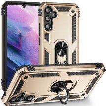 Защитный чехол Deexe Armor Case для Samsung Galaxy A34 (A346) - Gold: фото 1 из 7
