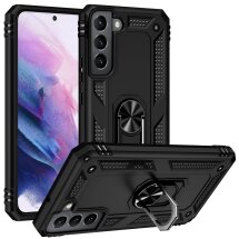 Защитный чехол Deexe Armor Case для Samsung Galaxy S22 (S901) - Black: фото 1 из 8