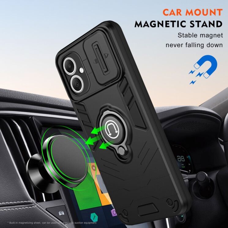 Защитный чехол Deexe Armor MagShield для Samsung Galaxy A06 (A065) - Blue: фото 5 из 7