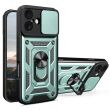 Захисний чохол Deexe Armor Shield для Apple iPhone 17 - Green (387209G)