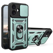Захисний чохол Deexe Armor Shield для Apple iPhone 17 - Green: фото 1 з 10