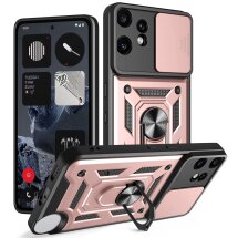 Захисний чохол Deexe Armor Shield для Nothing CMF Phone 2 Pro - Rose Gold: фото 1 з 10