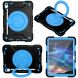 Защитный чехол Deexe Battle Case для Apple iPad 10.9 (2022) / iPad 11 (2025) - Black / Blue (306469BL). Фото 4 из 11