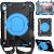 Защитный чехол Deexe Battle Case для Apple iPad 10.9 (2022) / iPad 11 (2025) - Black / Blue: фото 1 из 11