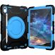 Защитный чехол Deexe Battle Case для Apple iPad 10.9 (2022) / iPad 11 (2025) - Black / Blue (306469BL). Фото 2 из 11