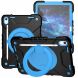 Защитный чехол Deexe Battle Case для Apple iPad 10.9 (2022) / iPad 11 (2025) - Black / Blue (306469BL). Фото 3 из 11