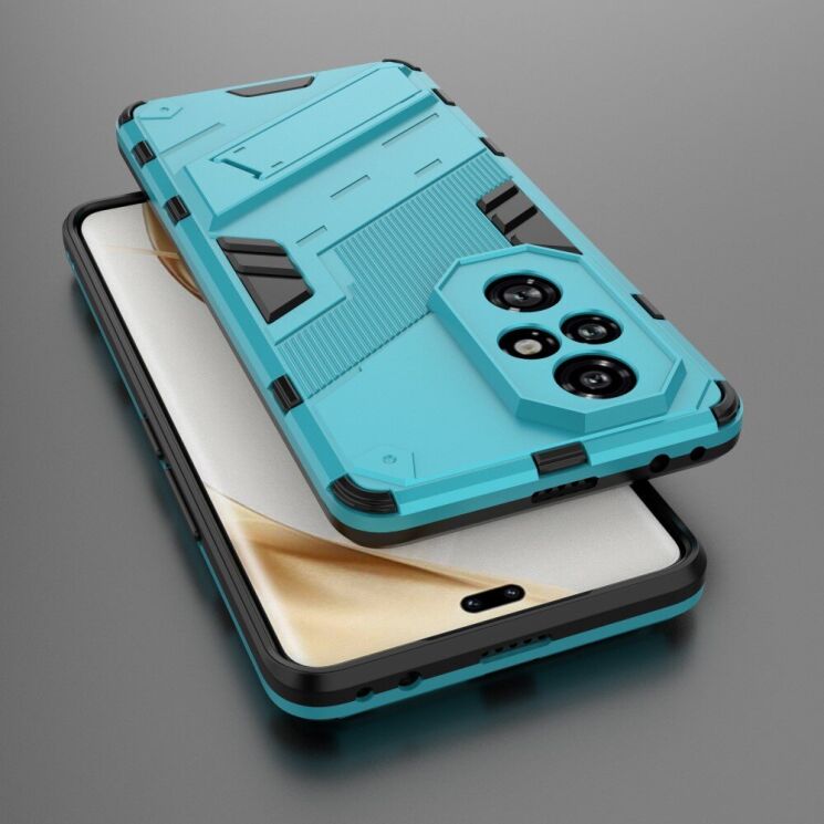 Захисний чохол Deexe Bibercas для Honor 200 Pro - Baby Blue: фото 5 з 7
