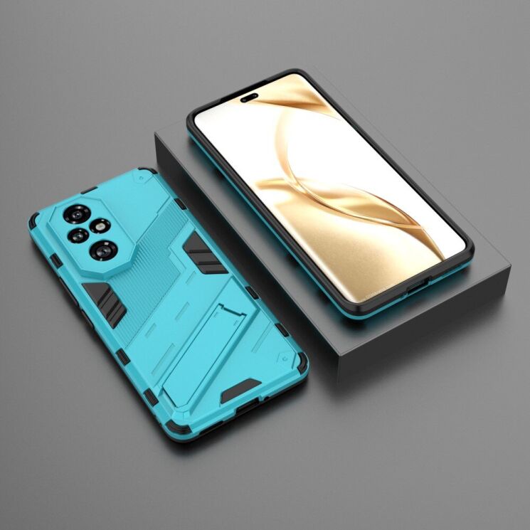 Захисний чохол Deexe Bibercas для Honor 200 Pro - Baby Blue: фото 6 з 7