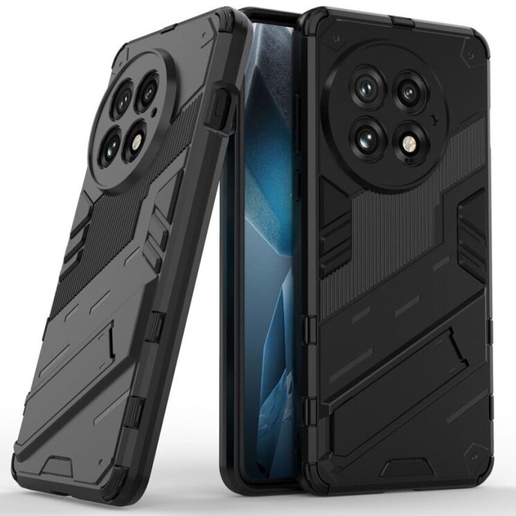 Защитный чехол Deexe Bibercas для OnePlus 13 - Black: фото 1 из 7