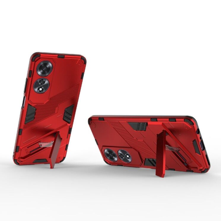 Защитный чехол Deexe Bibercas для OPPO A60 - Red: фото 3 из 8