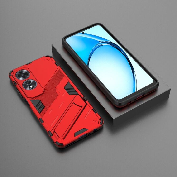 Защитный чехол Deexe Bibercas для OPPO A60 - Red: фото 6 из 8