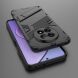 Захисний чохол Deexe Bibercas для Realme 12 5G - Black (355907B). Фото 5 з 7