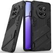 Захисний чохол Deexe Bibercas для Realme 12 5G - Black (355907B)