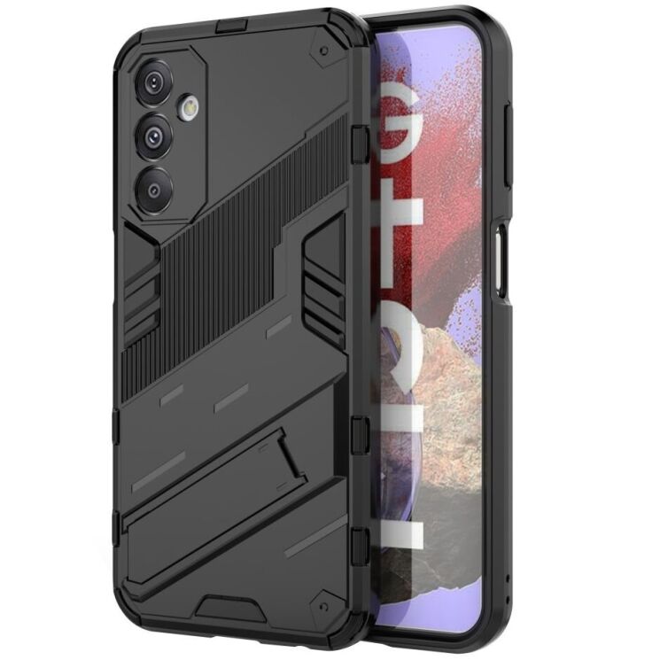 Защитный чехол Deexe Bibercas для Samsung Galaxy M34 - Black: фото 1 из 7
