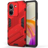 Захисний чохол з підставкою Deexe Bibercas для VIVO Y36 - Red: фото 1 з 8