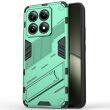 Захисний чохол Deexe Bibercas для Xiaomi 14T - Green (365757G)