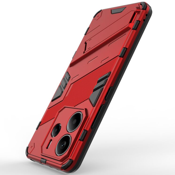 Защитный чехол Deexe Bibercas для Xiaomi Redmi Note 14 4G - Red (373483R) Защитный чехол Deexe Bibercas для Xiaomi Redmi Note 14 4G - Red: фото 3 из 6