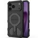Захисний чохол Deexe Bibercas J-16 Series для iPhone 18 Pro Max / 17 Pro Max - Black (423819B). Фото 1 з 7
