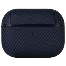Захисний чохол Deexe Carbon Cover для Apple AirPods Pro 2 - Blue: фото 1 з 4