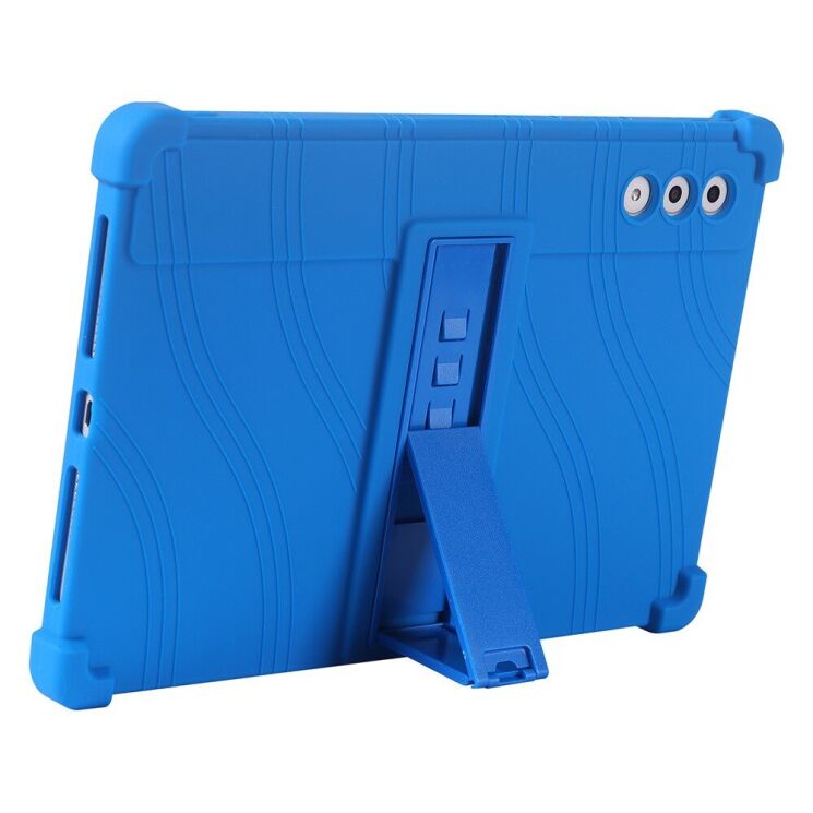 Захисний чохол Deexe Color AirBag для Lenovo Yoga Tab Plus - Dark Blue: фото 5 з 15