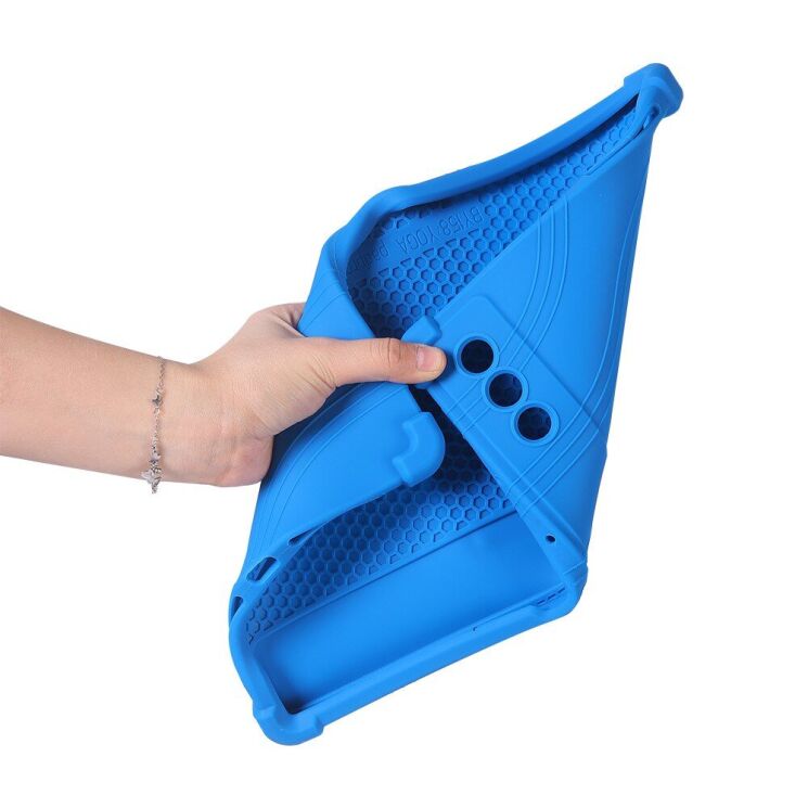 Захисний чохол Deexe Color AirBag для Lenovo Yoga Tab Plus - Dark Blue: фото 10 з 15