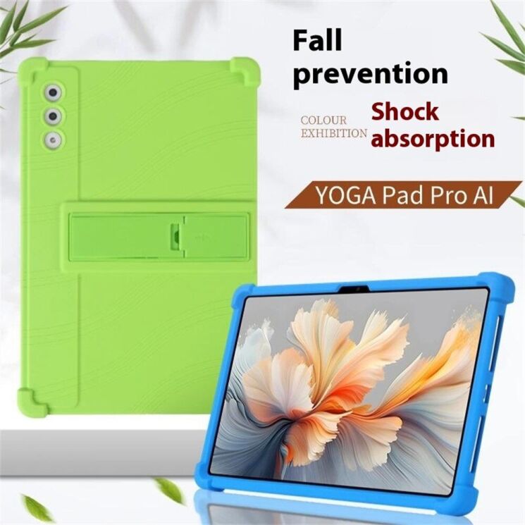 Захисний чохол Deexe Color AirBag для Lenovo Yoga Tab Plus - Dark Blue: фото 8 з 15