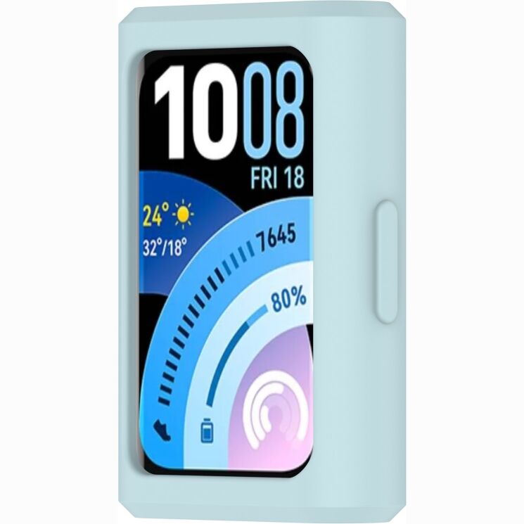 Защитный чехол Deexe Color Frame для Huawei Band 11 Pro - Baby Blue: фото 5 из 8