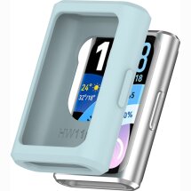 Защитный чехол Deexe Color Frame для Huawei Band 11 Pro - Baby Blue: фото 1 из 8