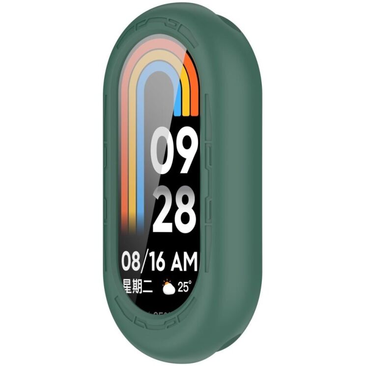 Защитный чехол Deexe Color Frame для Xiaomi Mi Smart Band 9 - Dark Green: фото 6 из 8