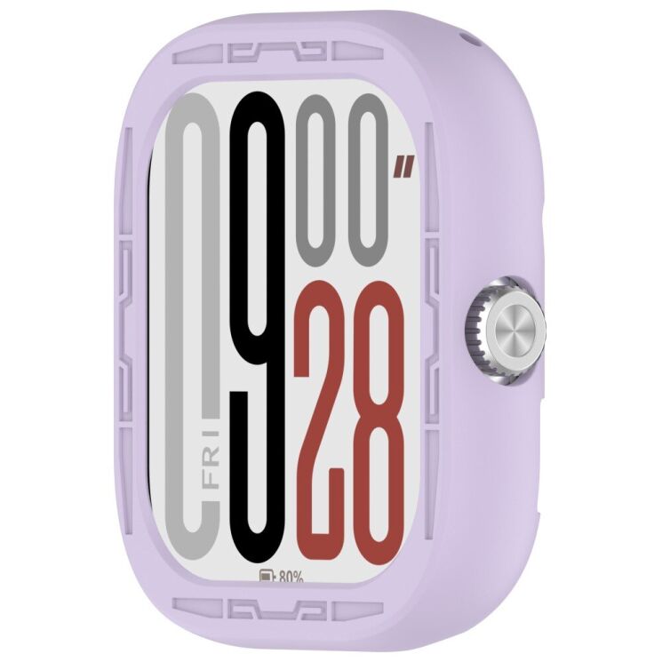 Защитный чехол Deexe Color Frame для Xiaomi Redmi Watch 5 - Purple: фото 2 из 8
