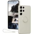 Защитный чехол Deexe Color Shell для Samsung Galaxy S24 Ultra (S928) - White (346983W)