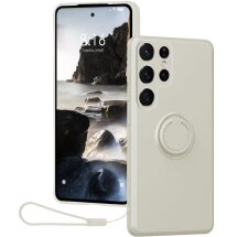 Защитный чехол Deexe Color Shell для Samsung Galaxy S24 Ultra (S928) - White: фото 1 из 7